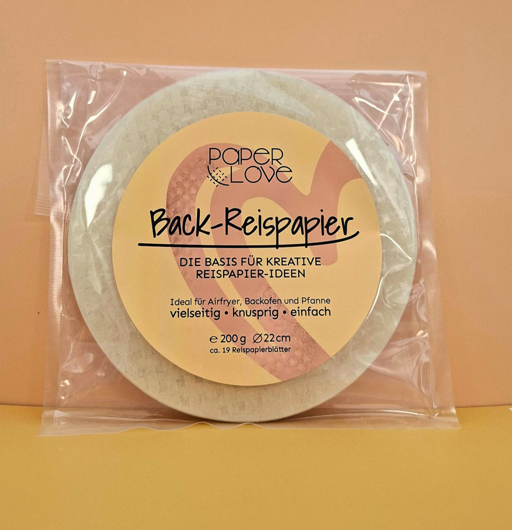 Back-Reispapier rund 22 cm